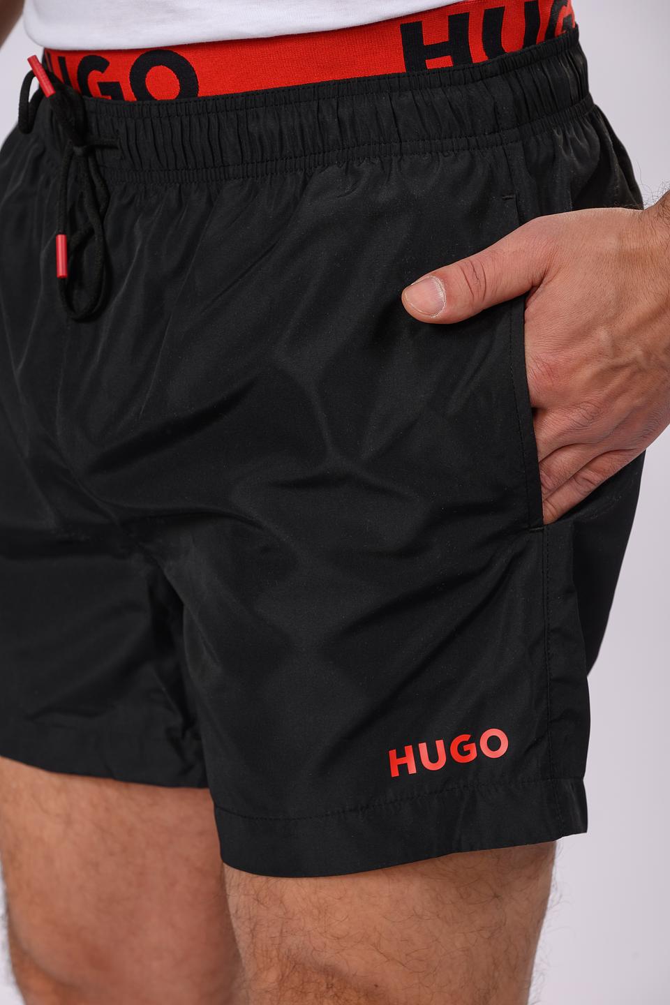 Плавки Hugo муж. чёрные