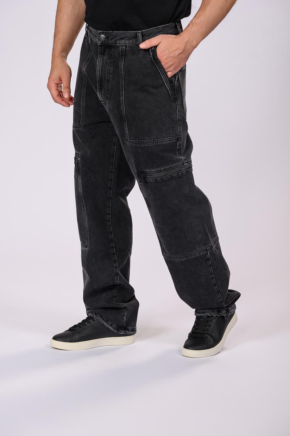 Брюки карго Hugo чёрные