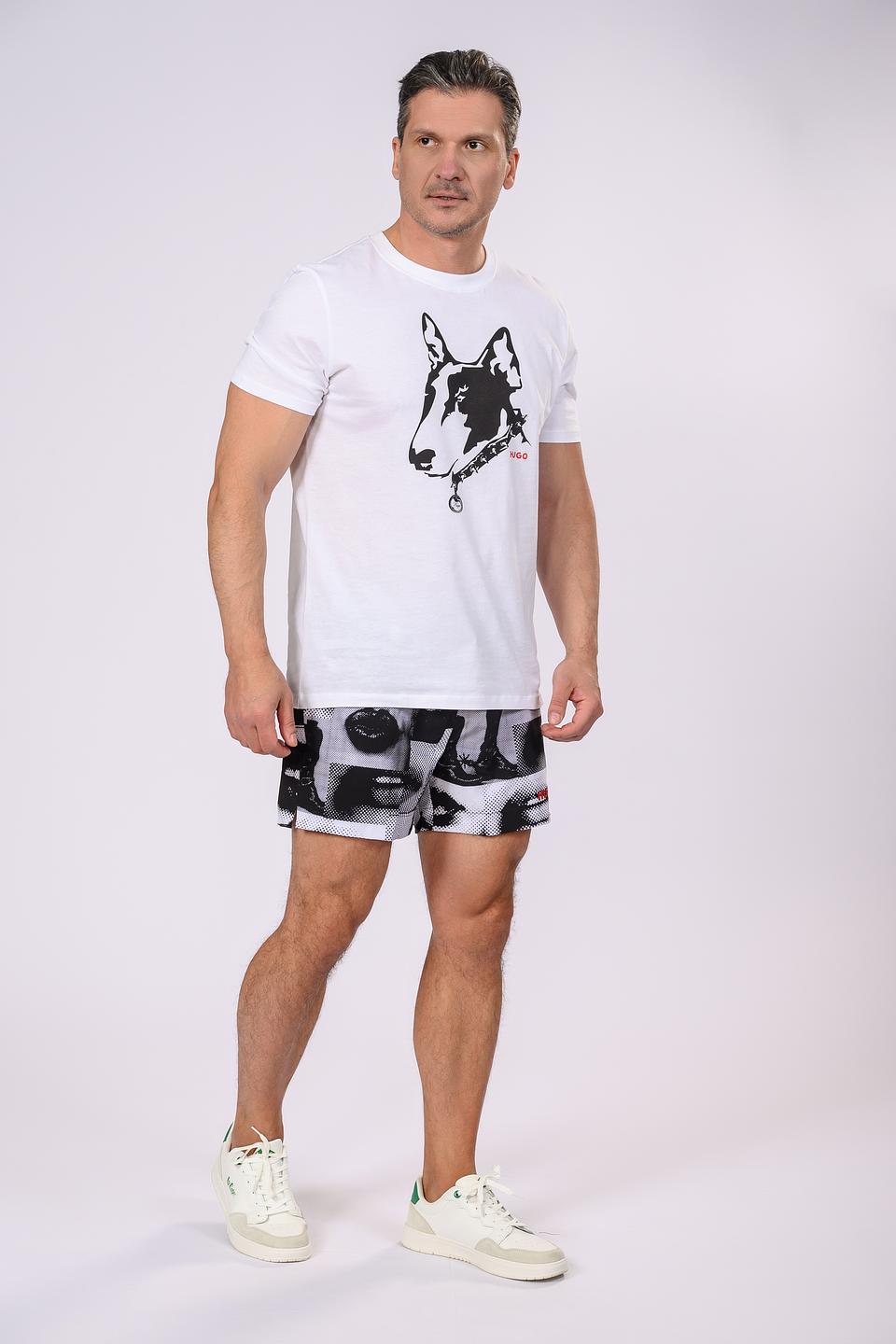 Плавки Hugo с принтом губы