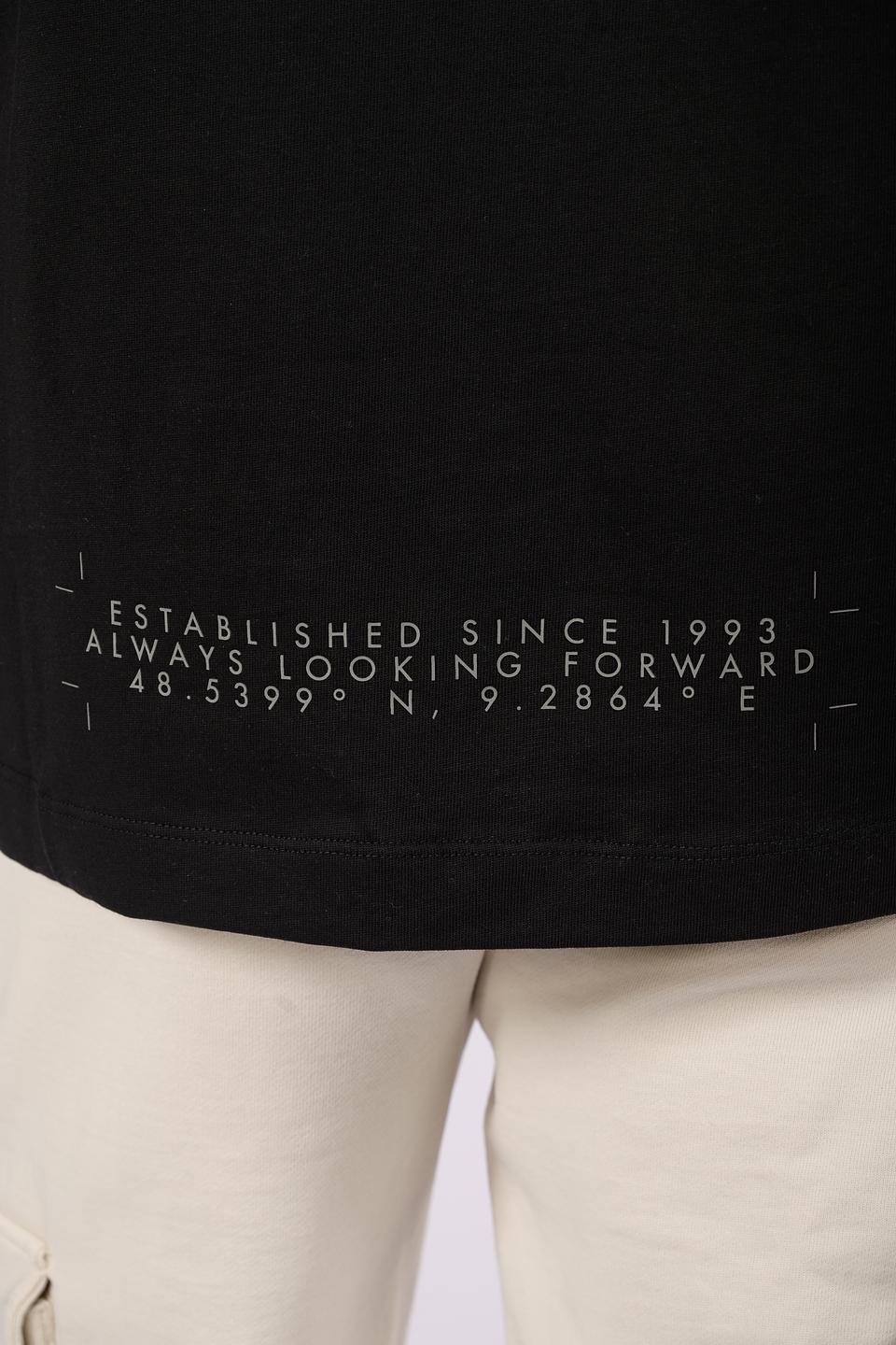 Пуловер Hugo муж. чёрный с логотипом