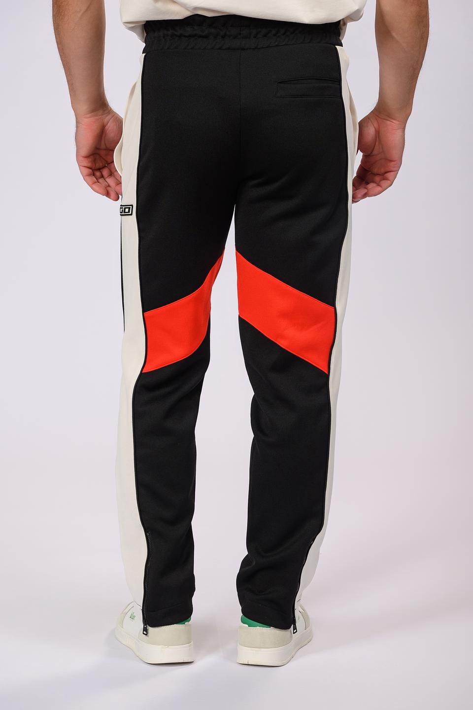 Спортивные брюки Hugo DENUDE чёрно-красные