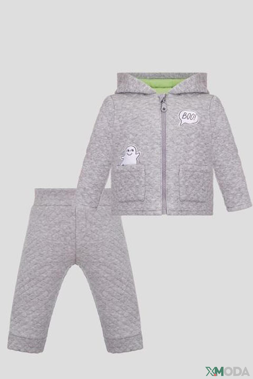 Комплект Choupette серый меланж