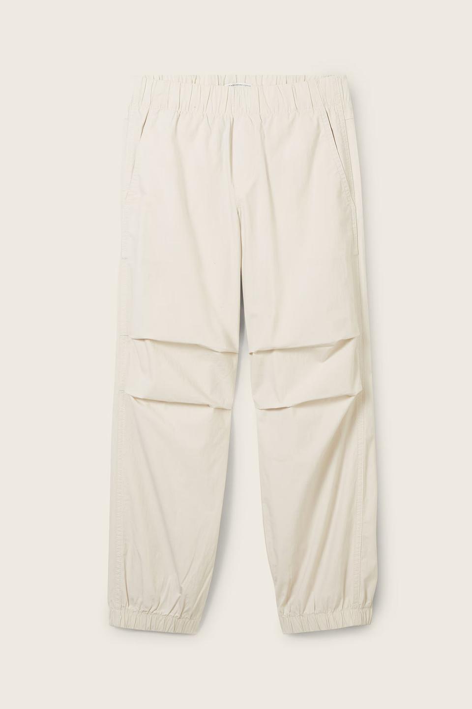 Брюки Tom Tailor бежевые с карманами