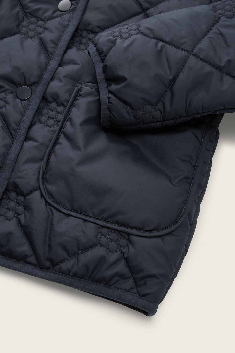 Куртка стеганая Tom Tailor темно-синяя