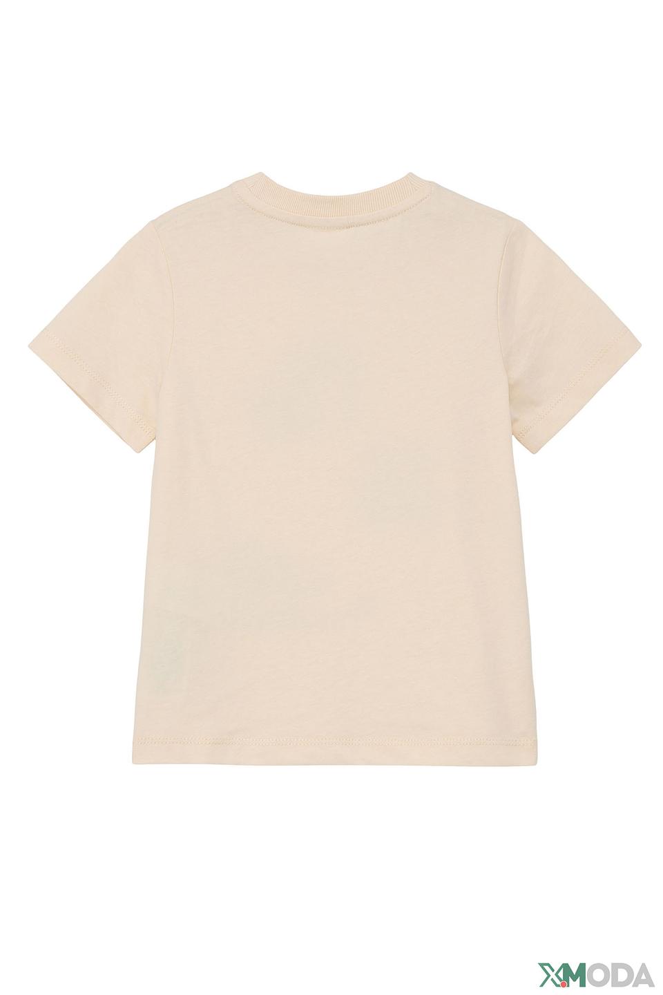 Футболка s.Oliver с принтом бежевая