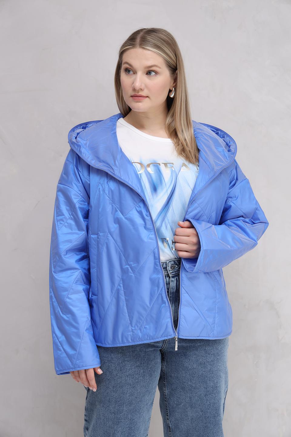 Куртка Baronia стеганая голубая