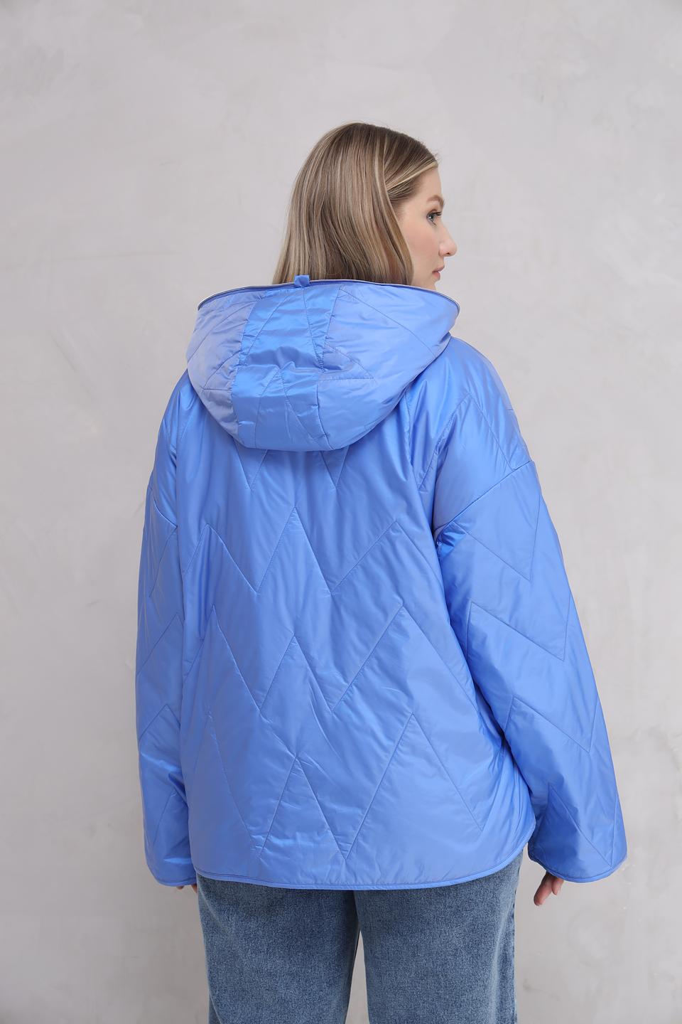 Куртка Baronia стеганая голубая