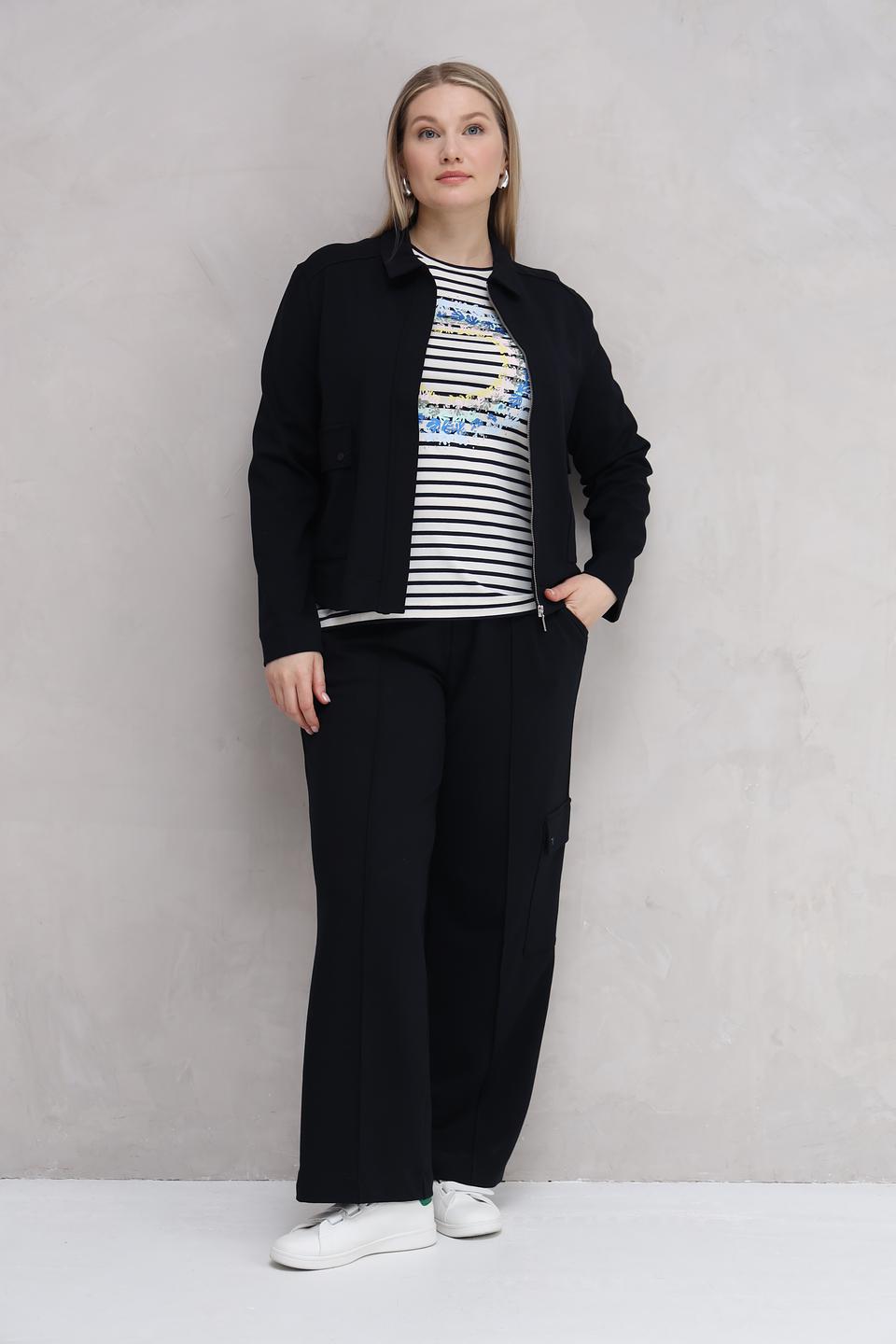 Жакет Gerry Weber чёрный приталенный