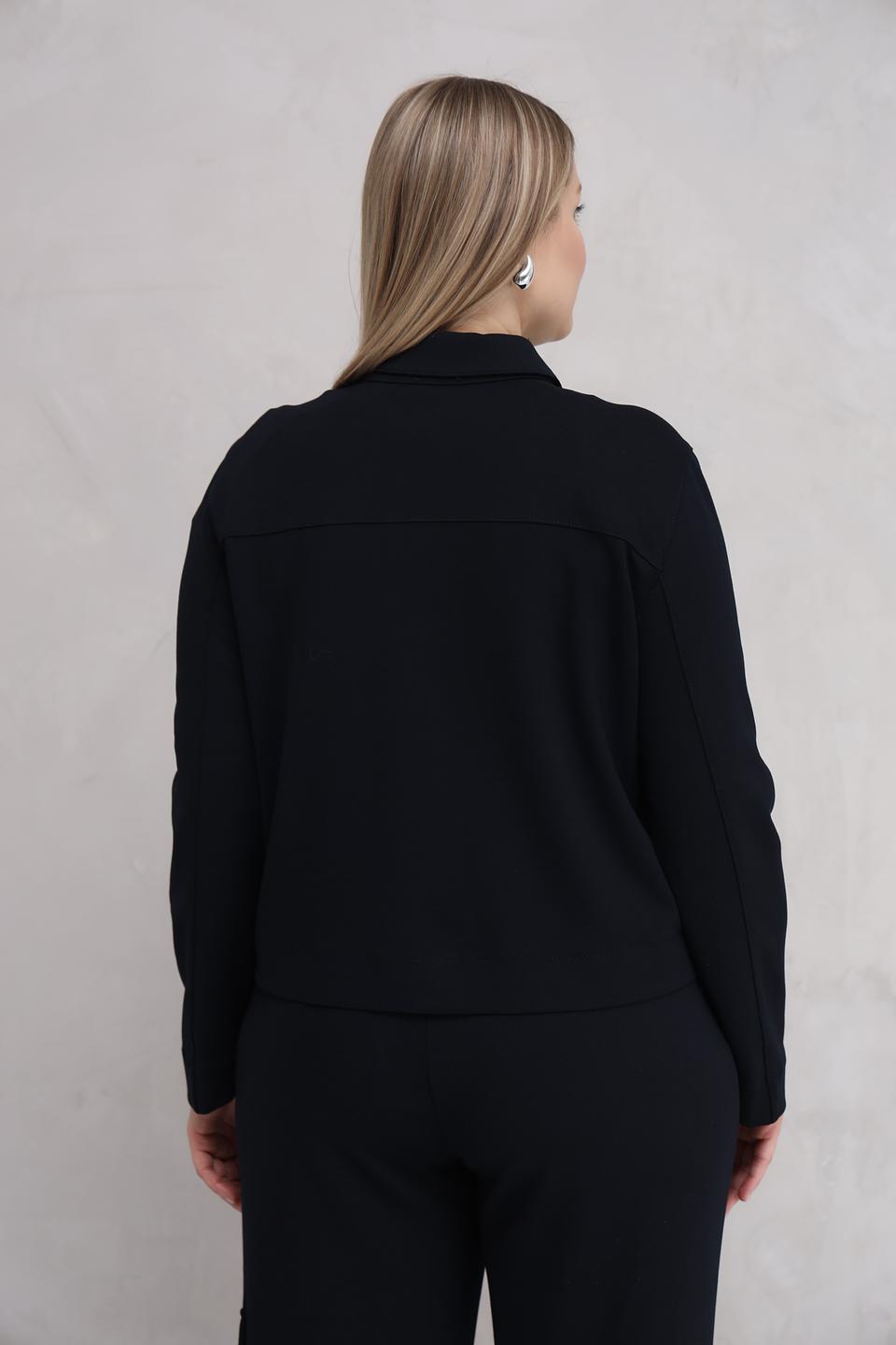 Жакет Gerry Weber чёрный приталенный