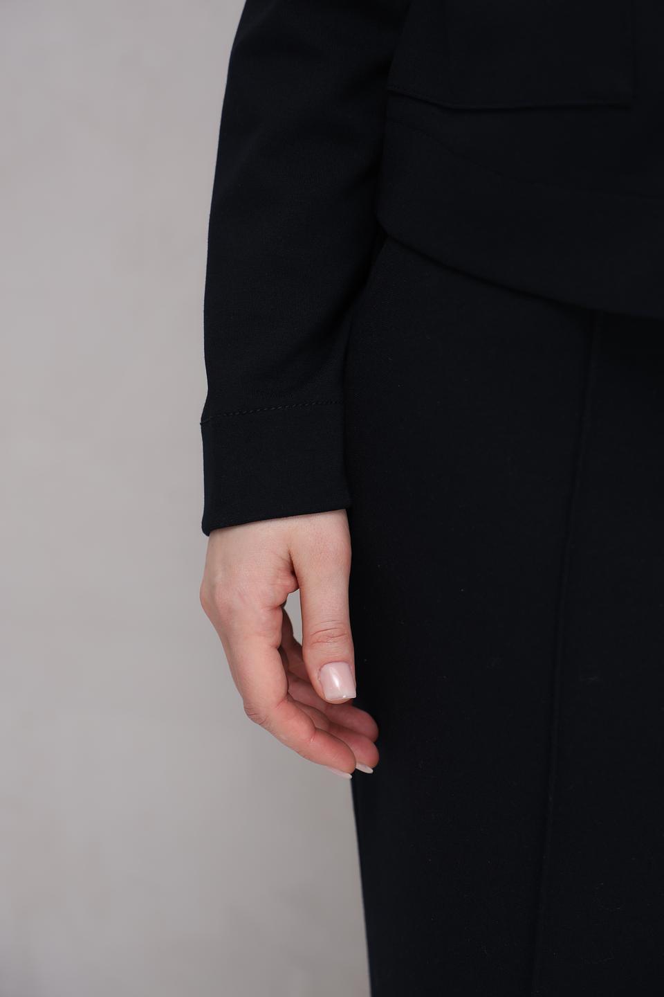 Жакет Gerry Weber чёрный приталенный