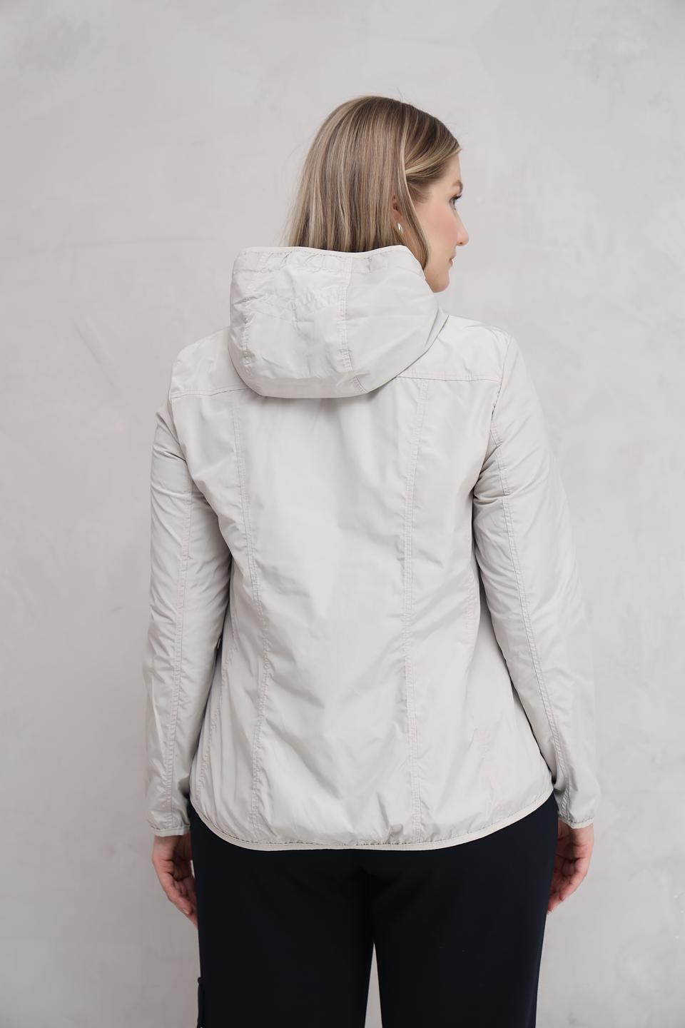 Куртка Lebek лайм с капюшоном