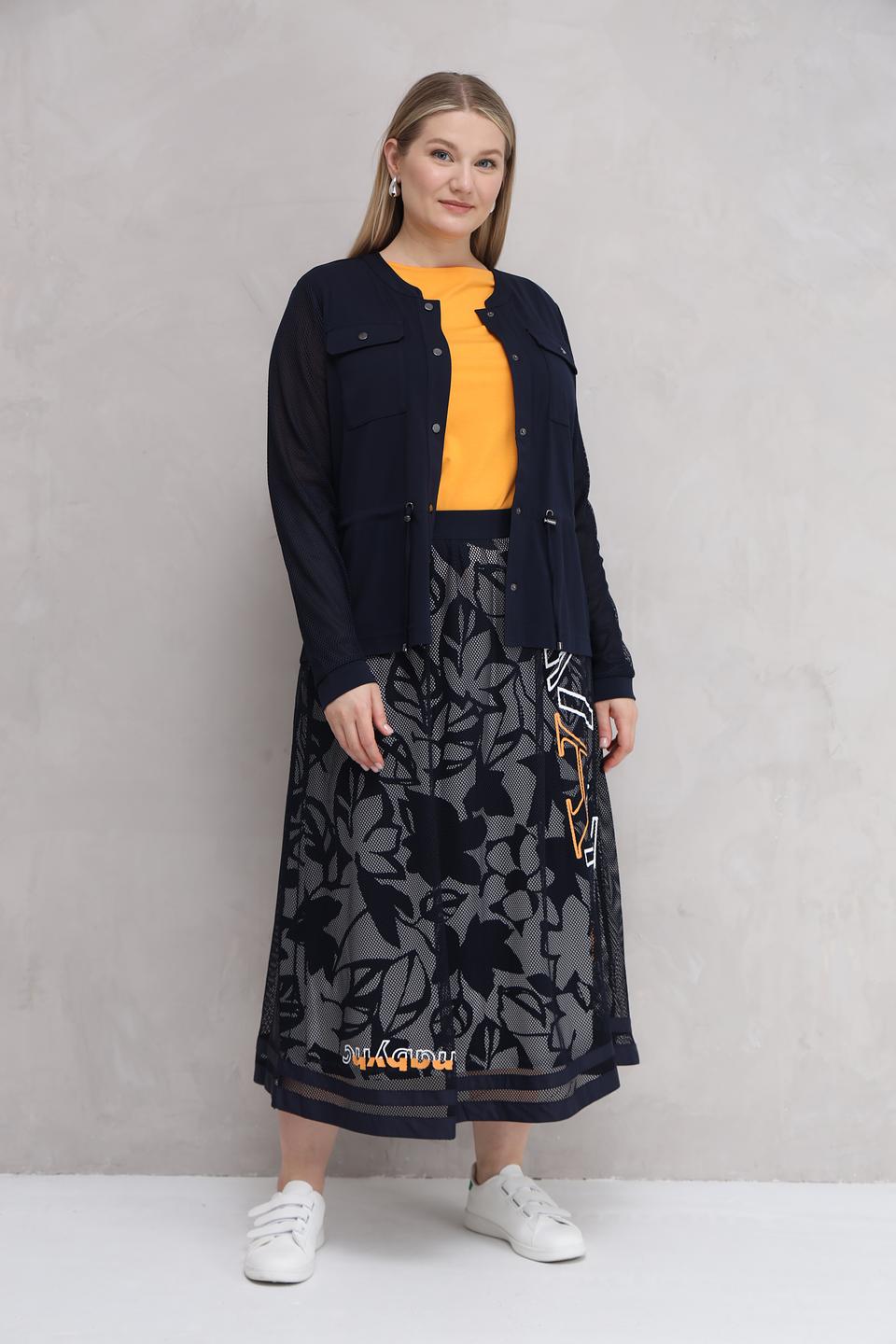 Юбка Barbara Lebek с принтом