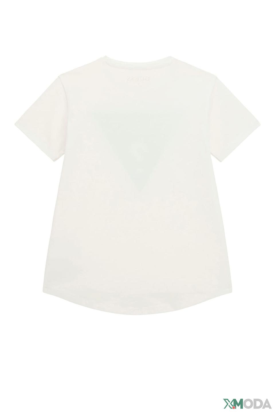 Футболка Guess дев. с логотипом белый