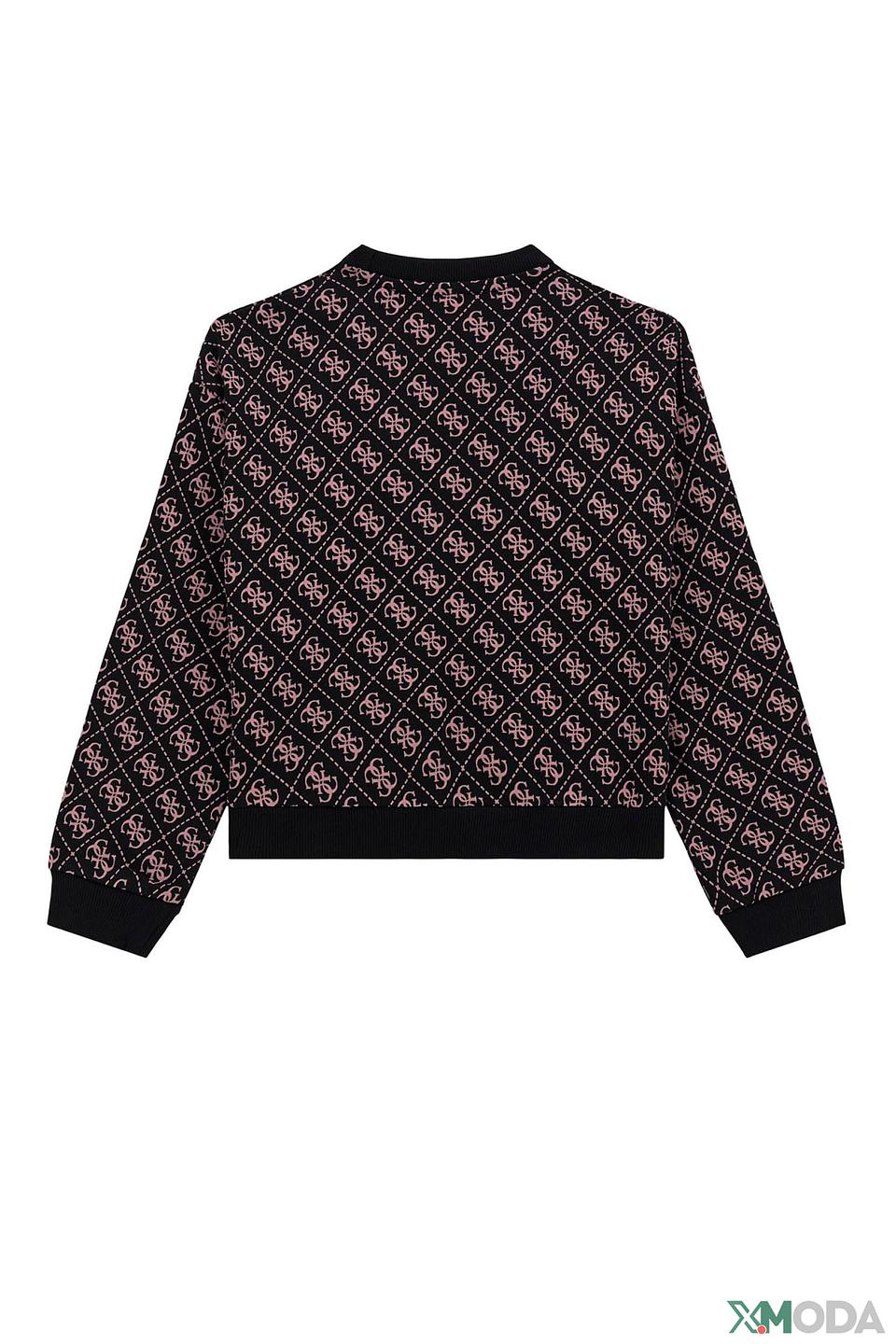 Джемпер Guess дев. с логотипом чёрный