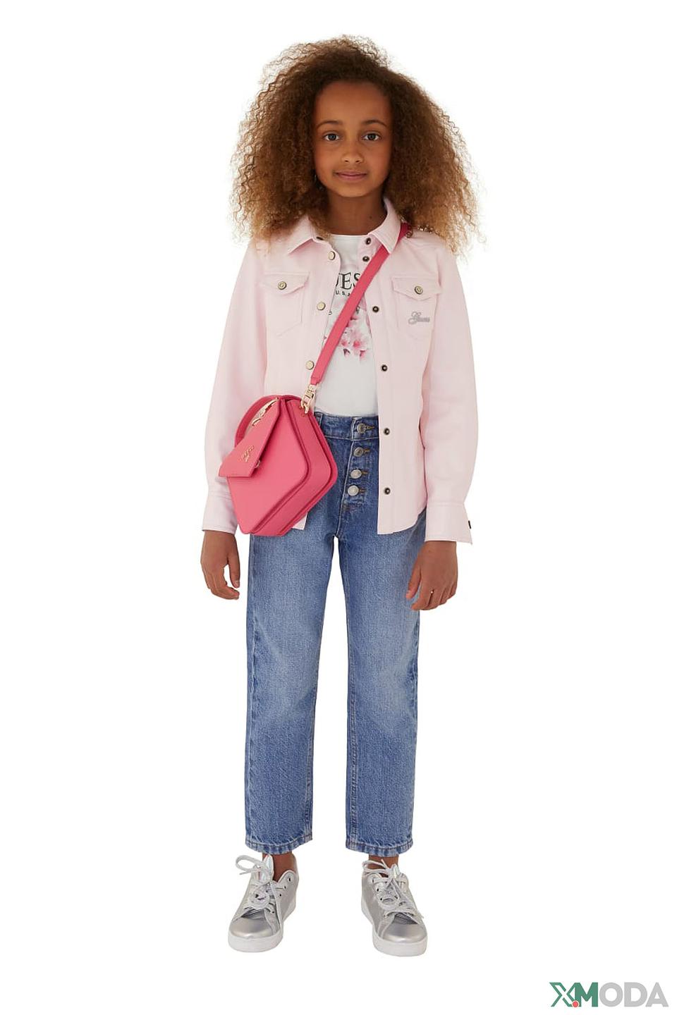 Сумка Guess дев. розовый