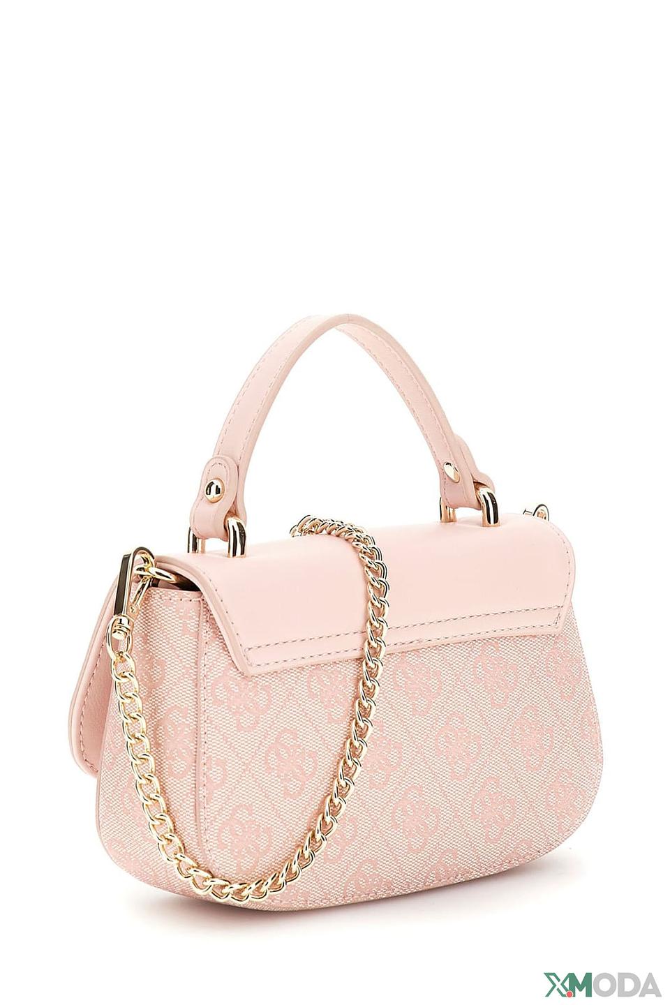 Сумка Guess дев. с цепочкой розовый