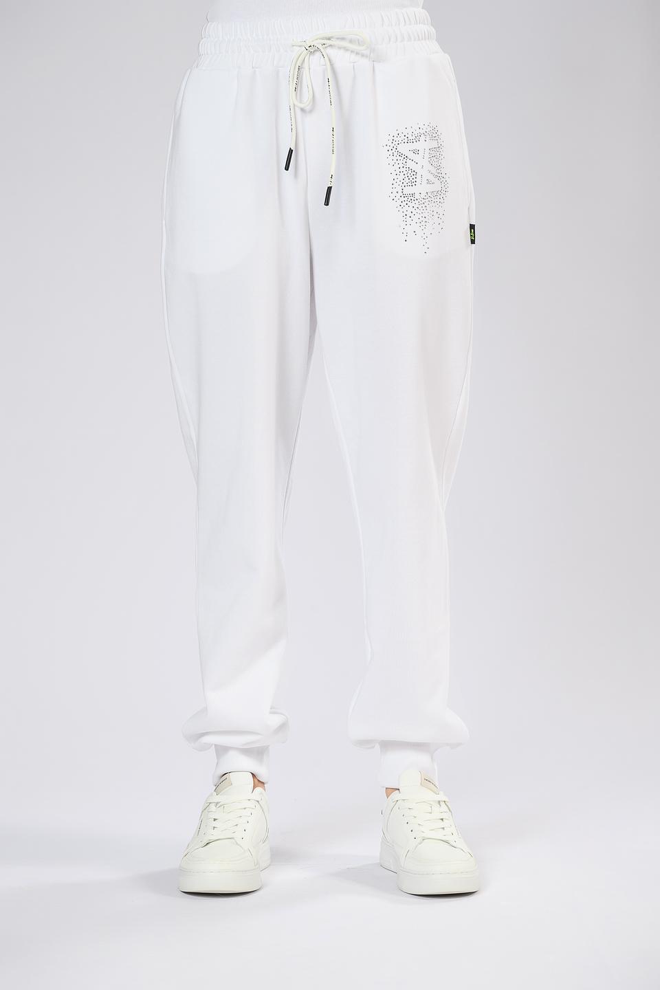 Брюки Twin Set Actitude белые