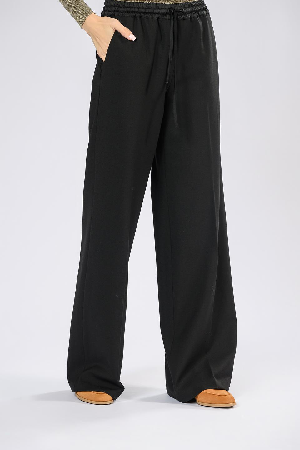 Брюки Twin Set чёрные палаццо