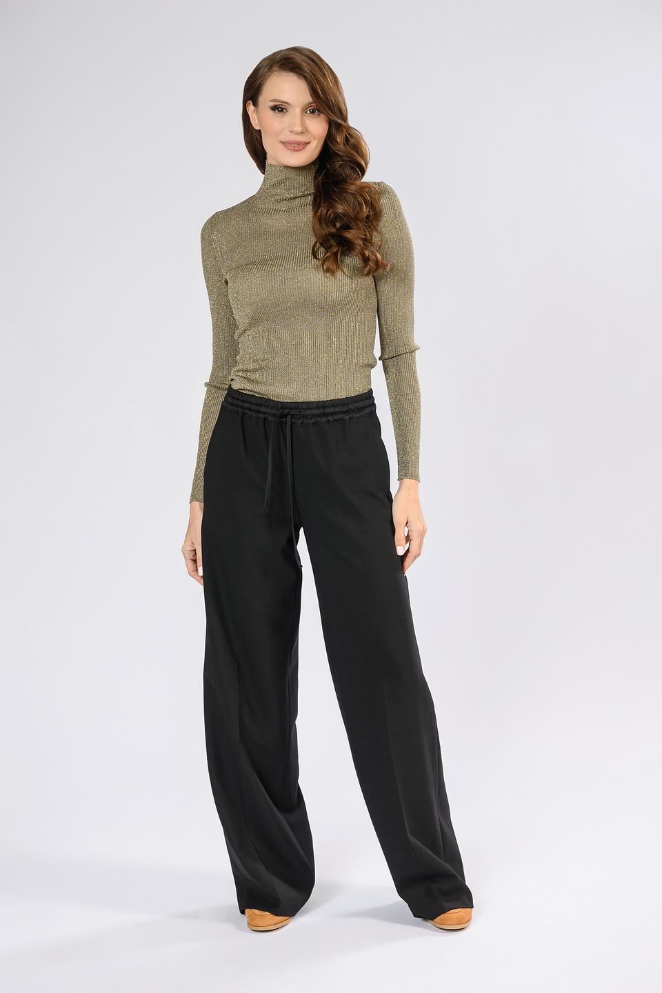 Брюки Twin Set чёрные палаццо