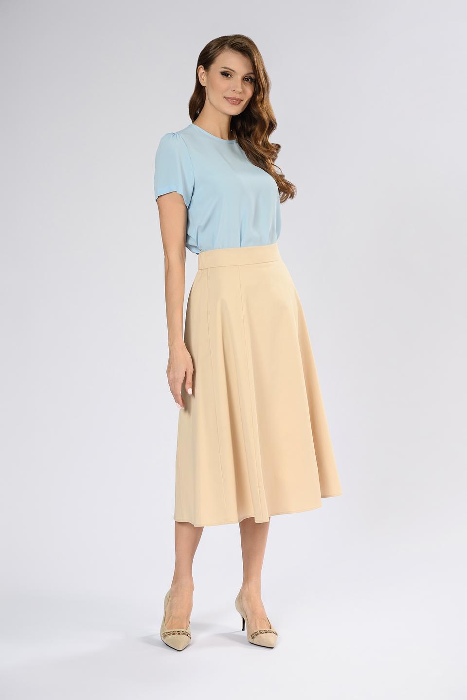 Юбка i Blues женская бежевая