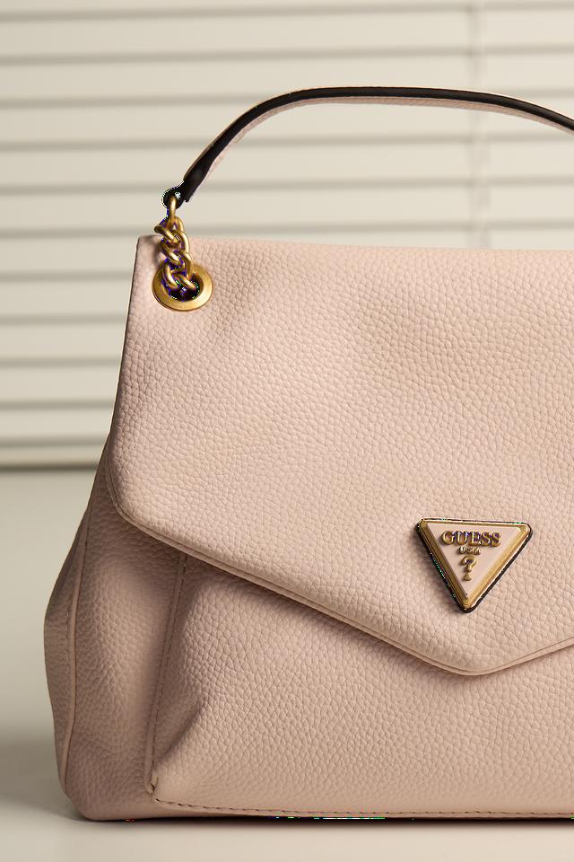 Guess сумка на цепочке пудрово-розовая