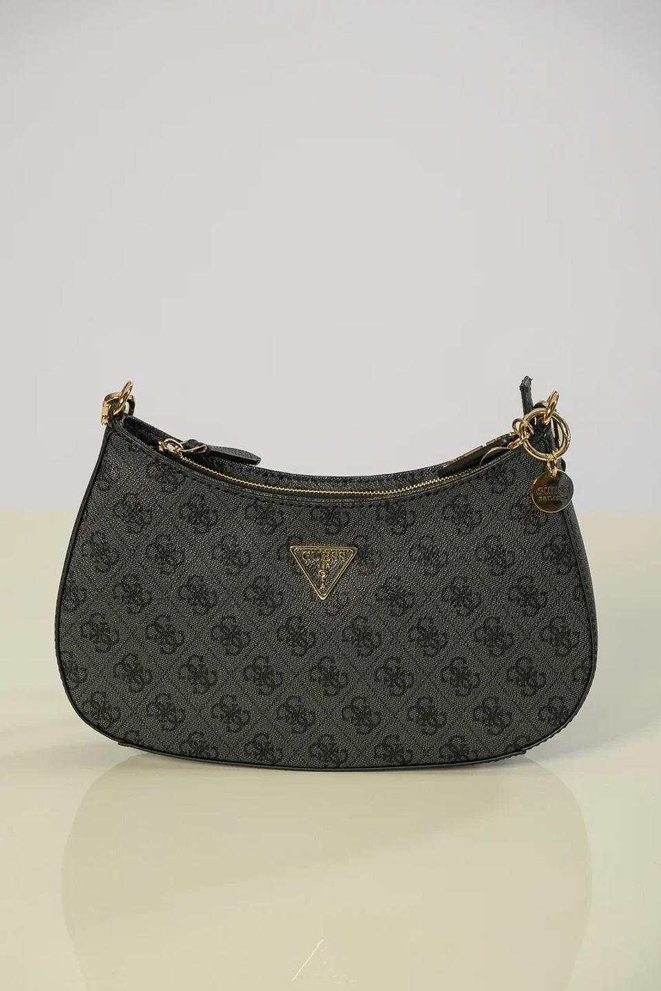 Сумка Guess логотип чёрный