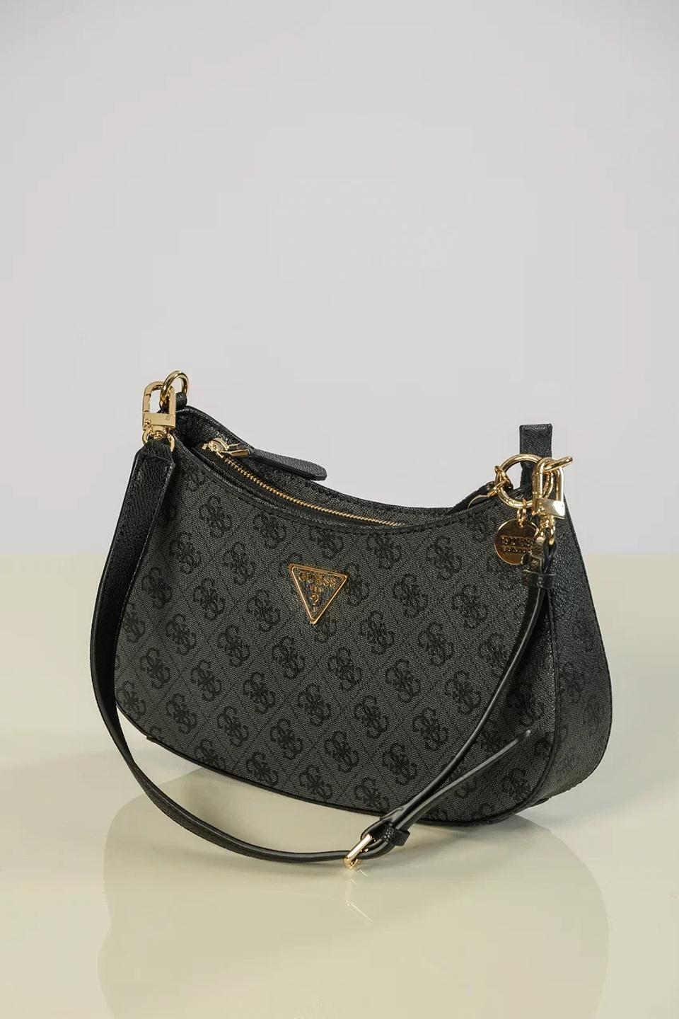 Сумка Guess логотип чёрный