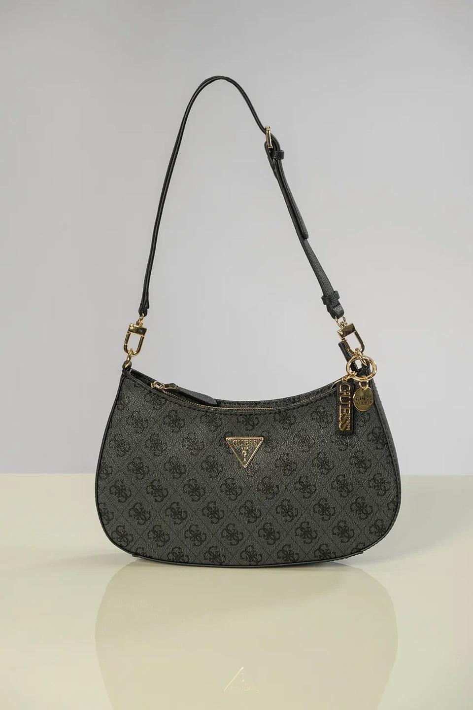 Сумка Guess логотип чёрный