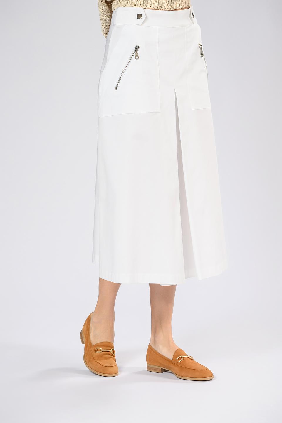 Юбка Tricot Chic жен. белая с карманами