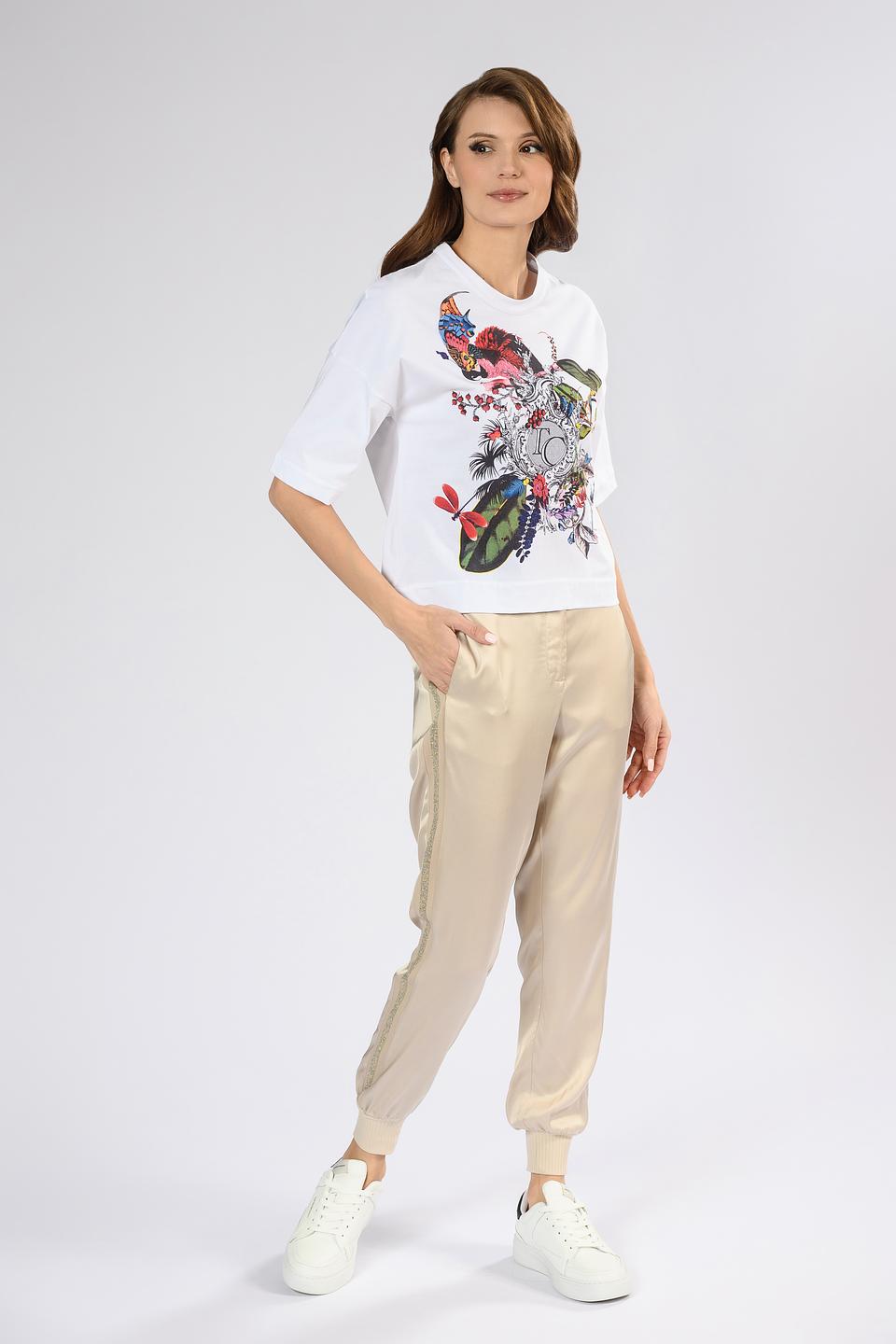 Футболка Tricot Chic с принтом птиц