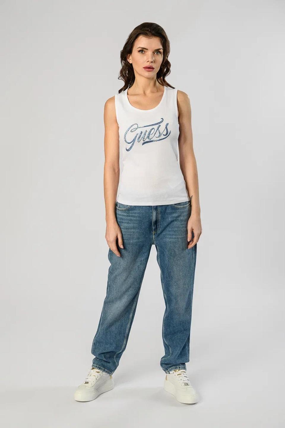 Майка Guess жен. с логотипом