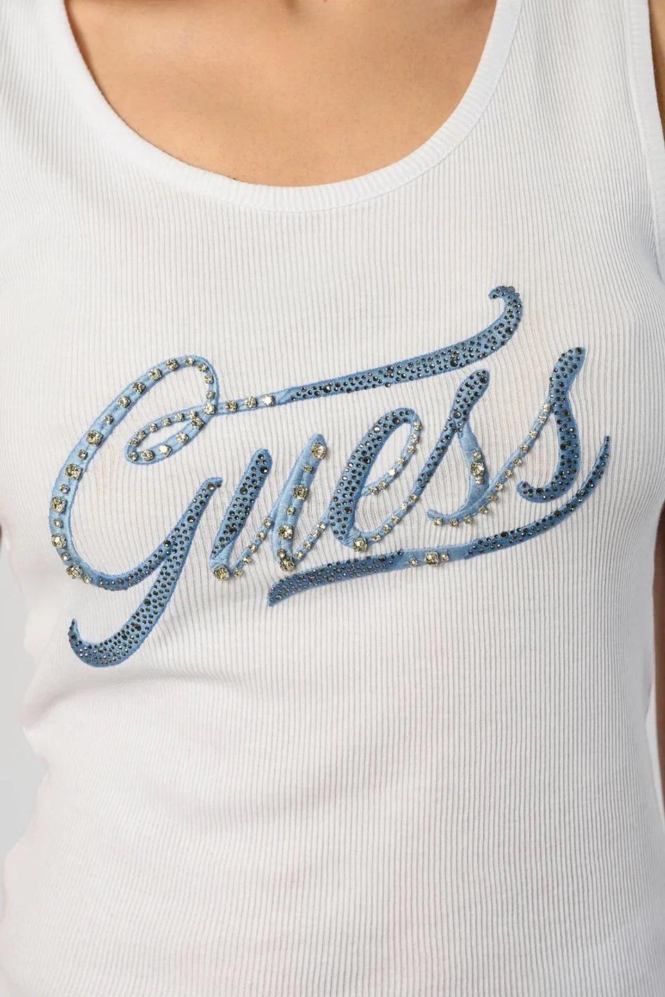 Майка Guess жен. с логотипом