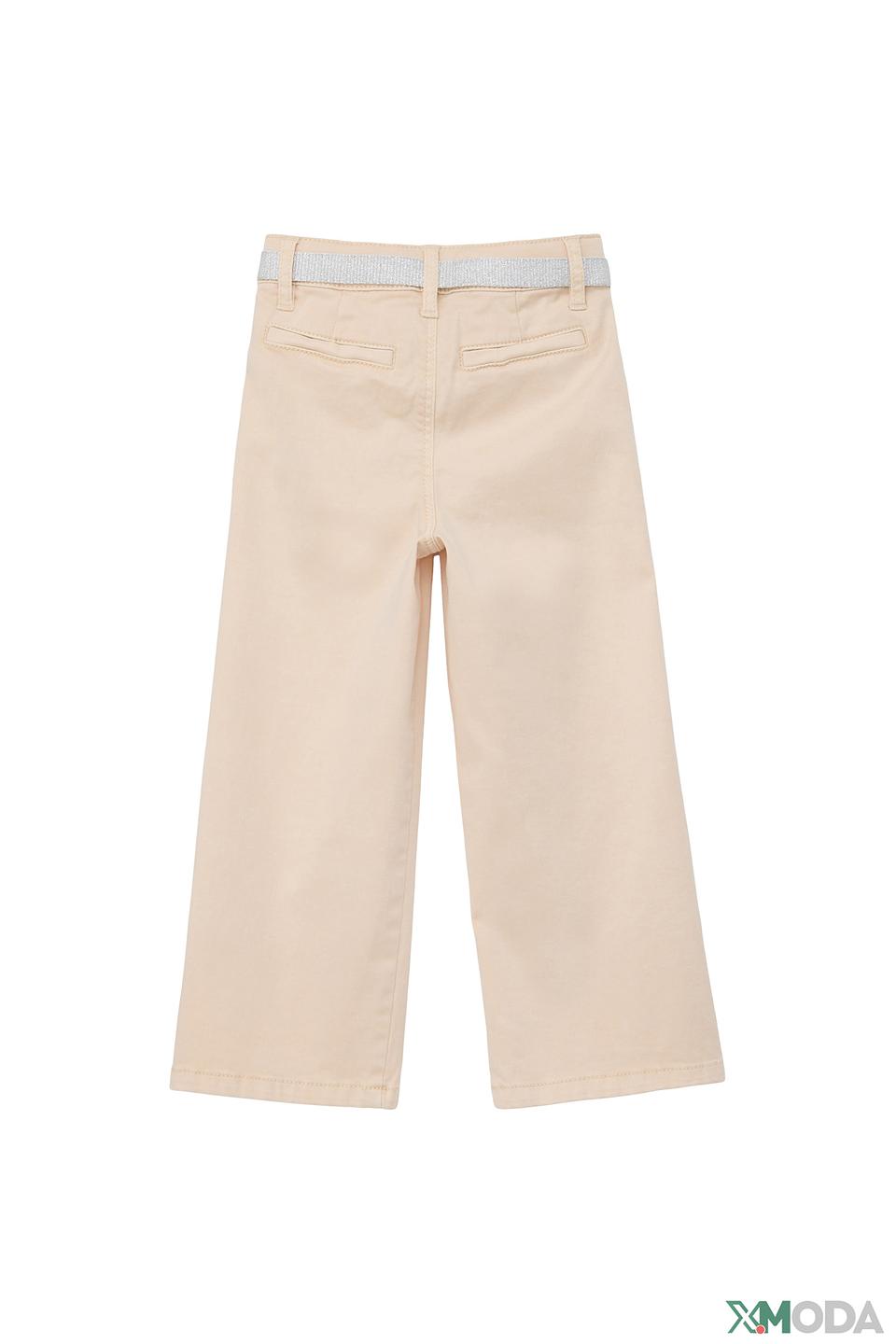 Брюки s.Oliver дев. с поясом бежевые