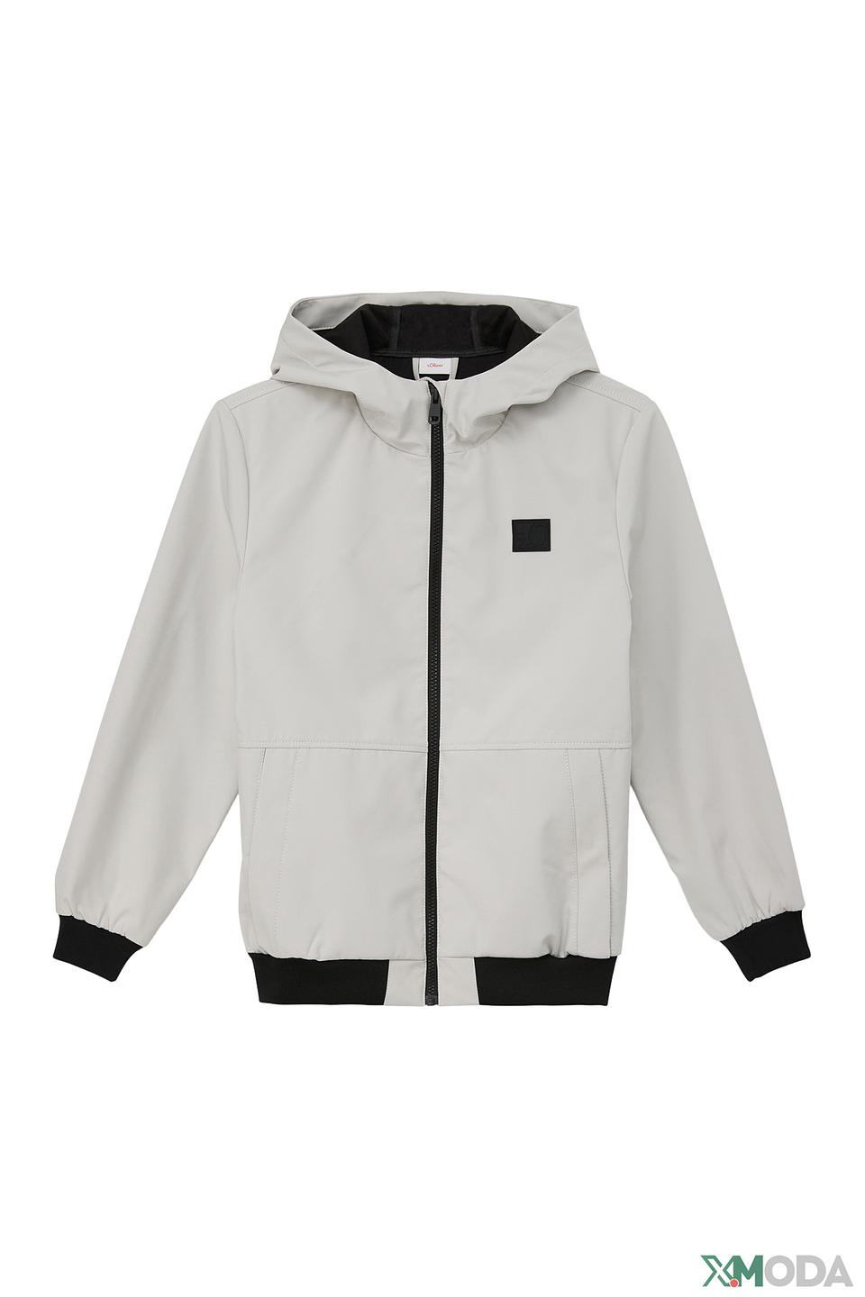 Куртка s.Oliver серая с капюшоном