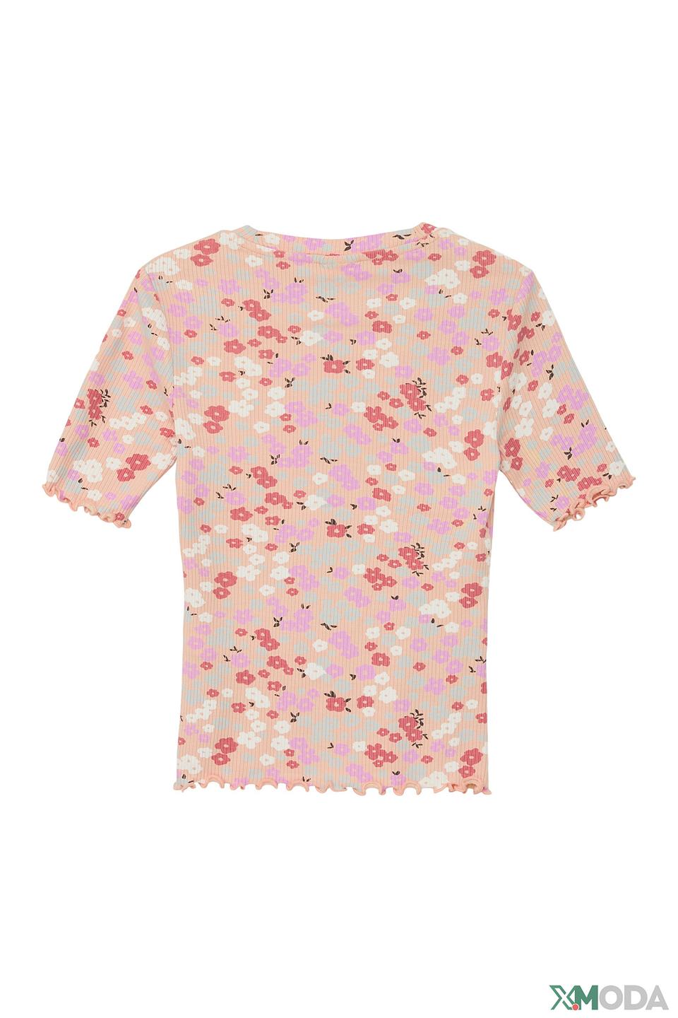 Футболка s.Oliver дев. с цветочным принтом