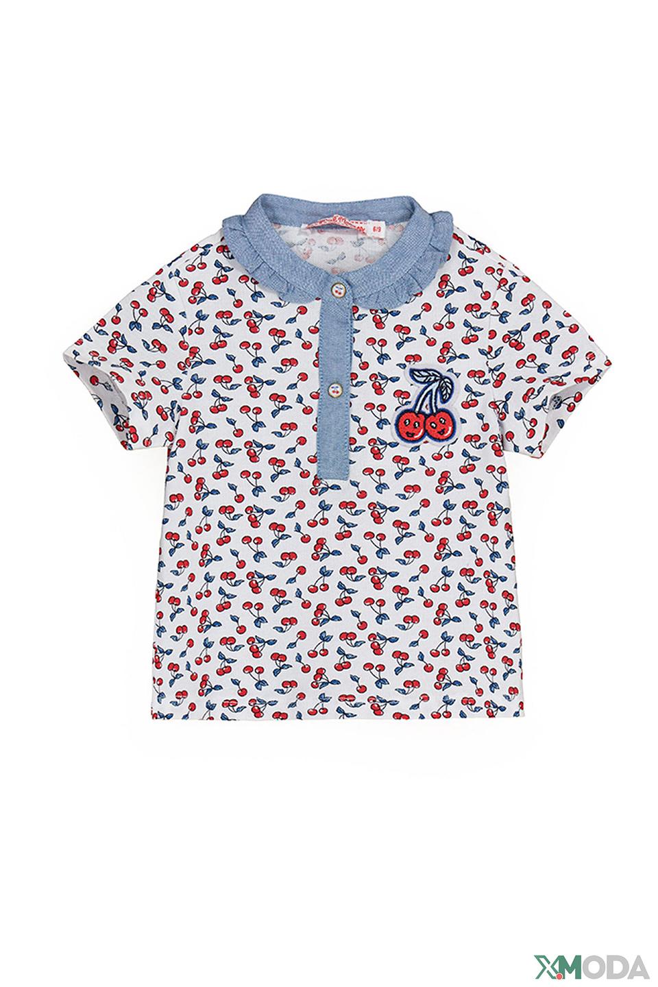 Футболка Original Marines вишнёвый принт