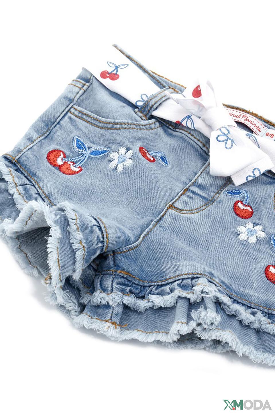 Шорты джинсовые Original Marines с вишнями