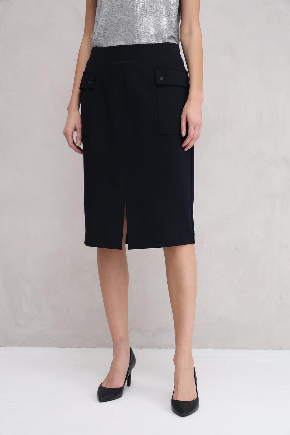 Юбка Gerry Weber чёрная с карманами