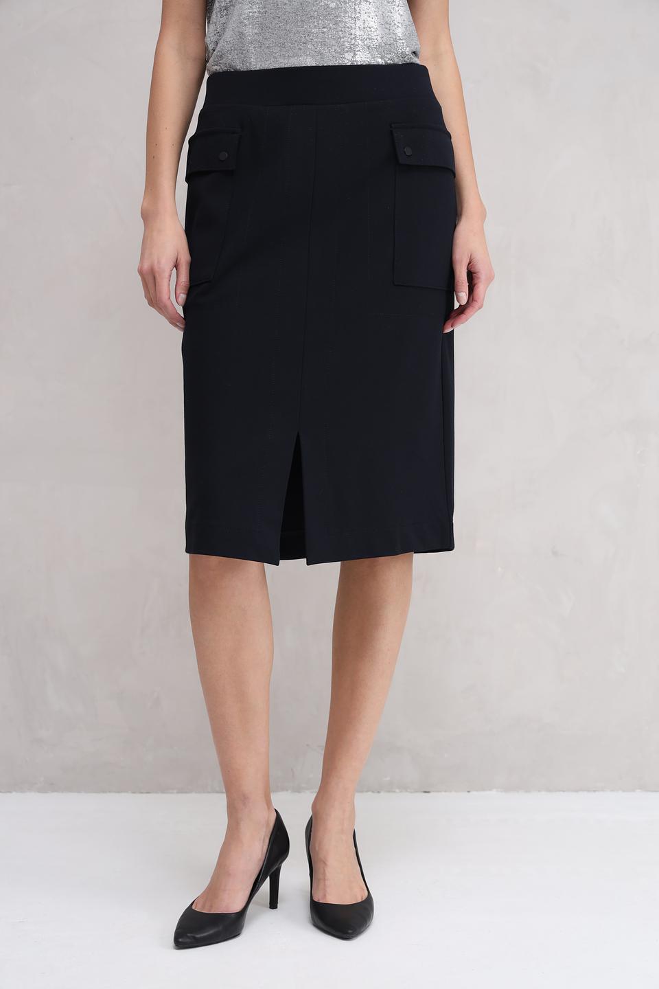 Юбка Gerry Weber чёрная с карманами