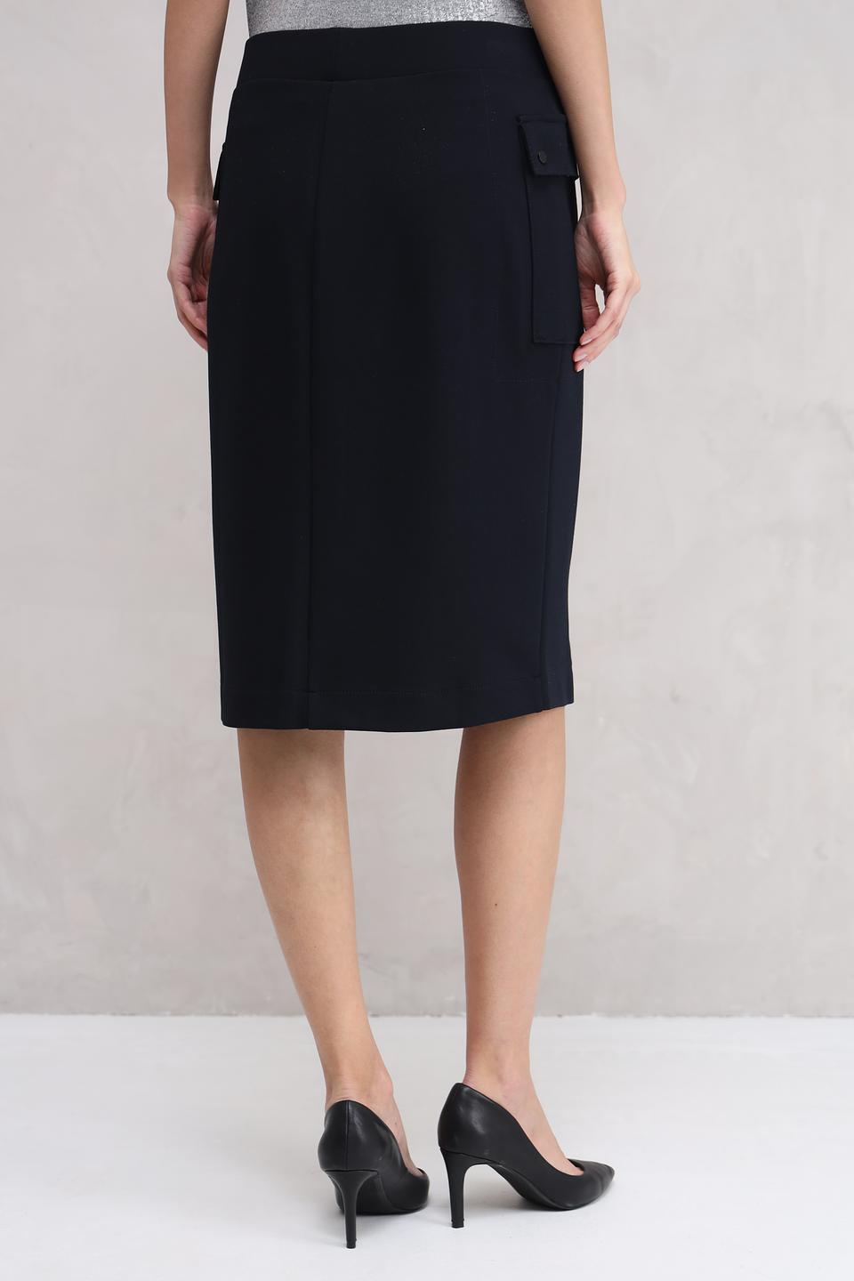 Юбка Gerry Weber чёрная с карманами