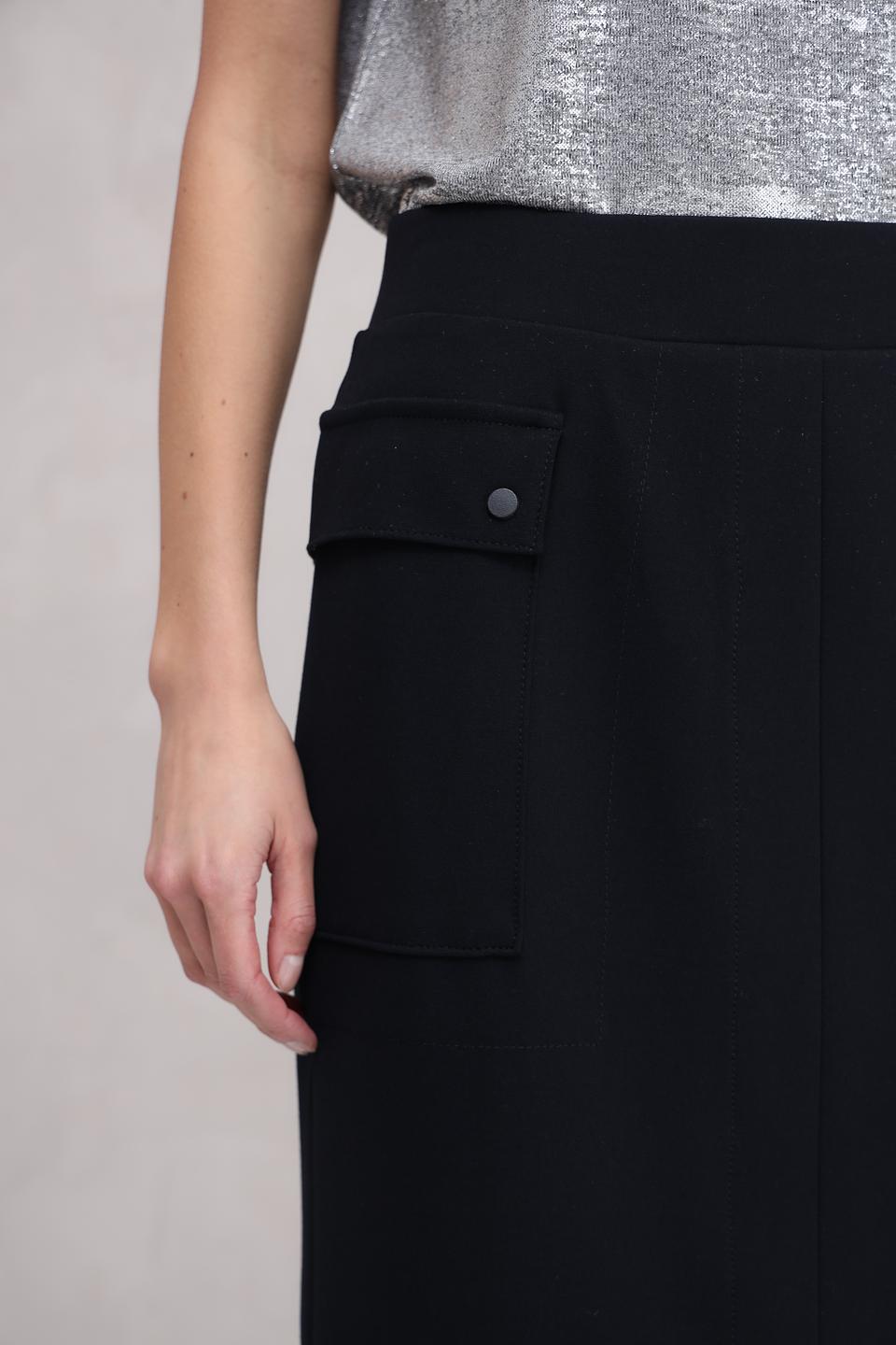 Юбка Gerry Weber чёрная с карманами