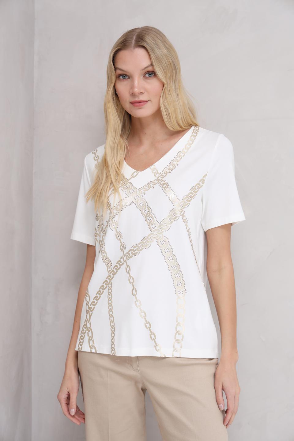 Футболка Tuzzi с цепочками