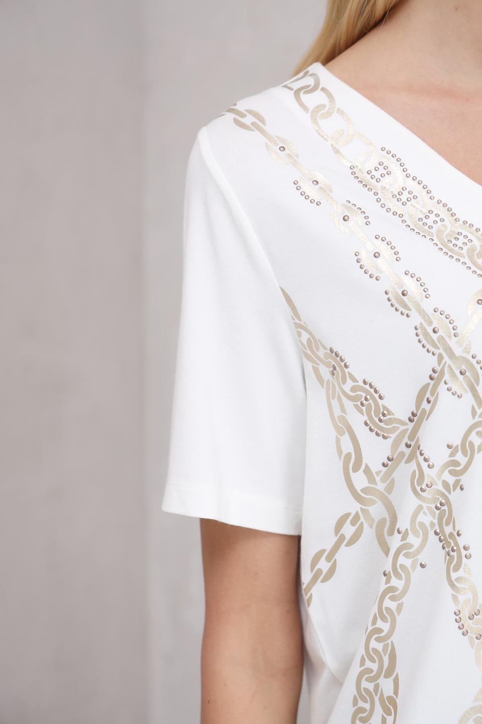 Футболка Tuzzi с цепочками