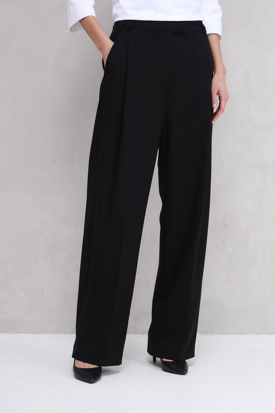 Брюки Taifun классические черные