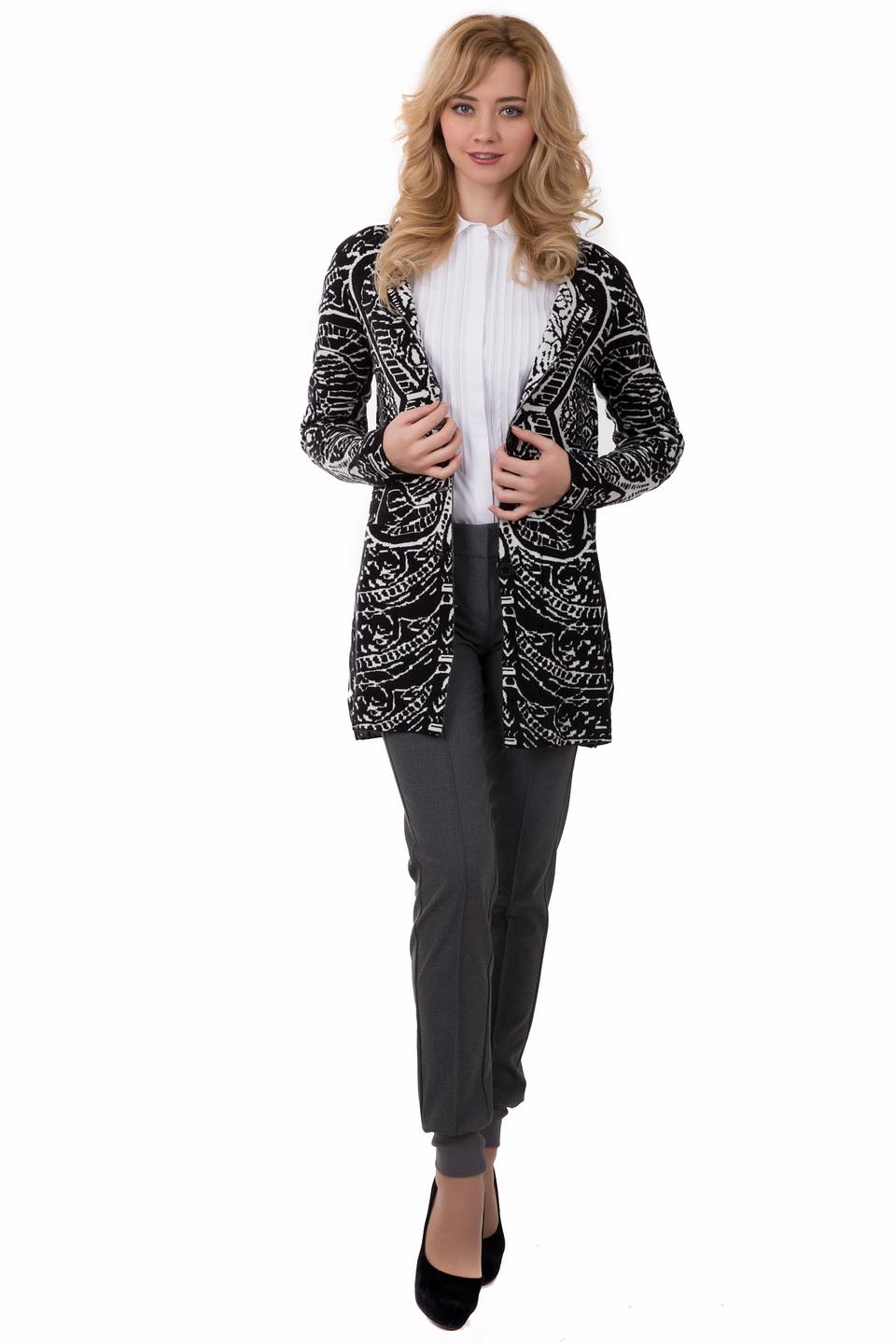 Блуза Erfo белая с декоративной планкой