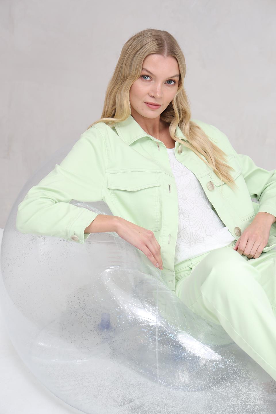 Жакет Bianca джинсовый лайм