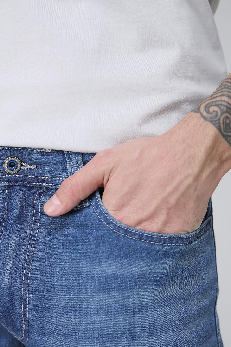 Джинсы Hattric Slim Fit синие