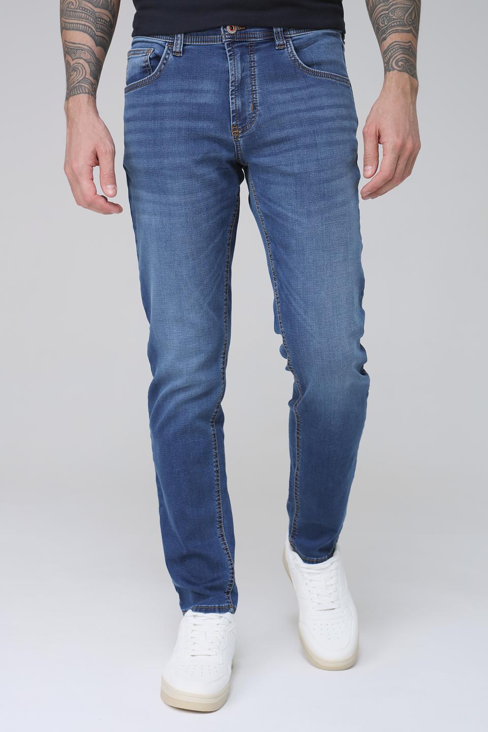 Джинсы Hattric Slim Fit синие