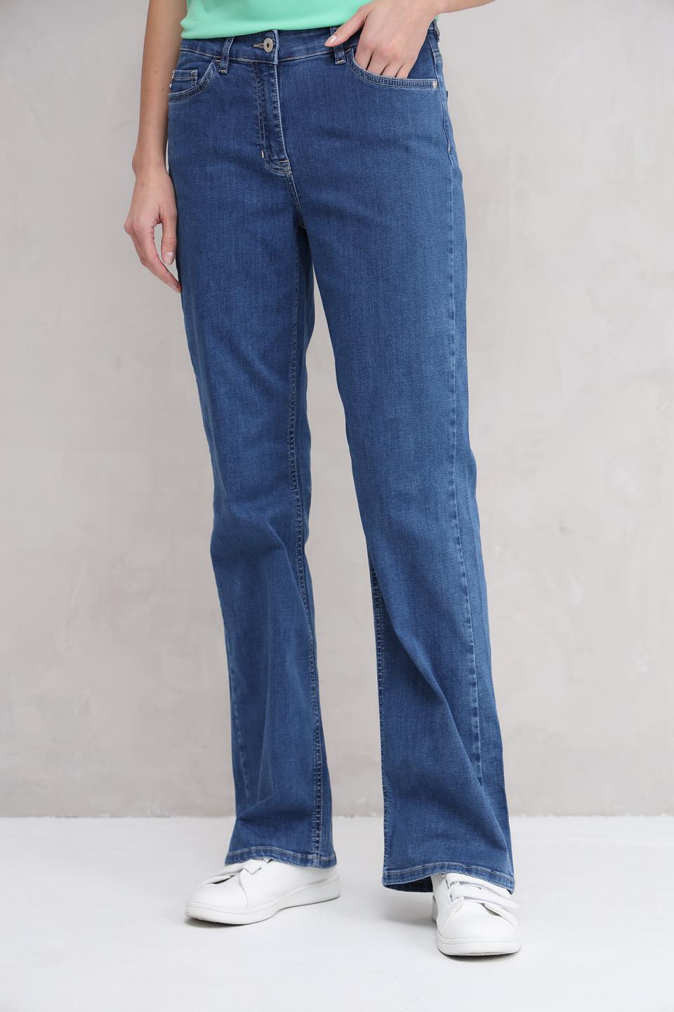 Джинсы Ppep. клеш синие