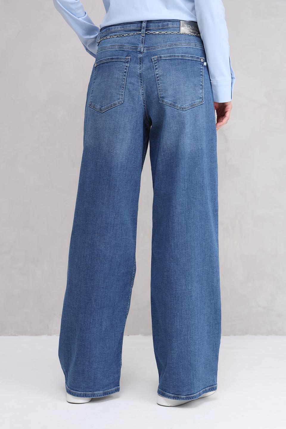 Джинсы Ppep. клеш голубые